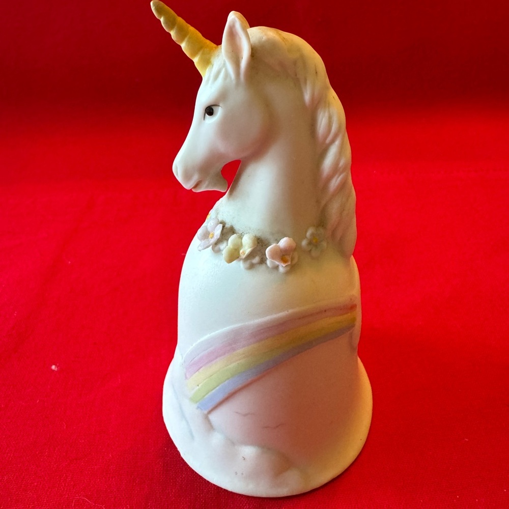 Vintage 1983 Enesco unicorn bell